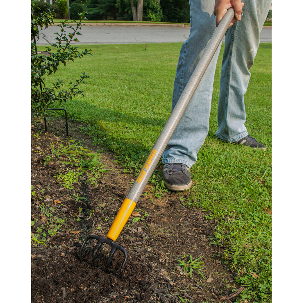 True Temper 2862100 52″ 4-Tine Forged Steel Cultivator