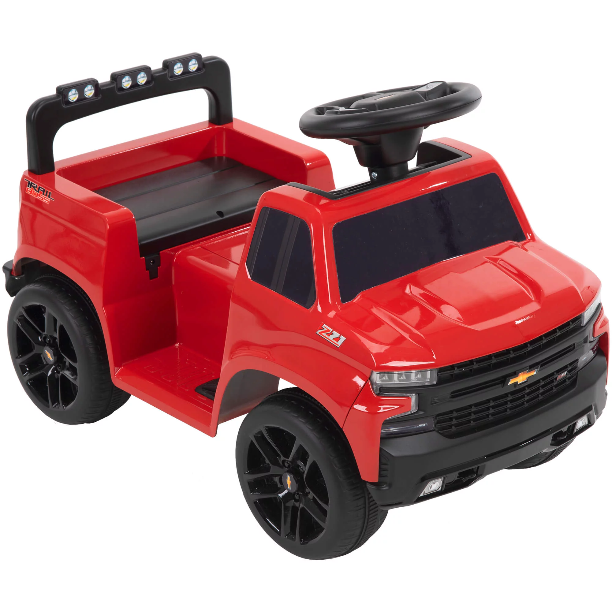 Huffy Kids' 6V Chevy Silverado Truck Ride-on. Red