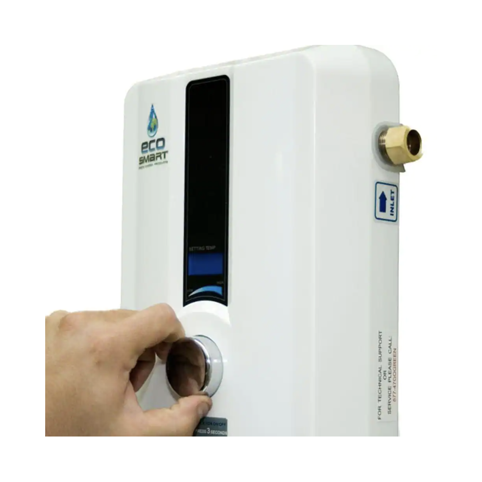 EcoSmart ECO 8 Tankless Electric Water Heater 8 kW 240 V