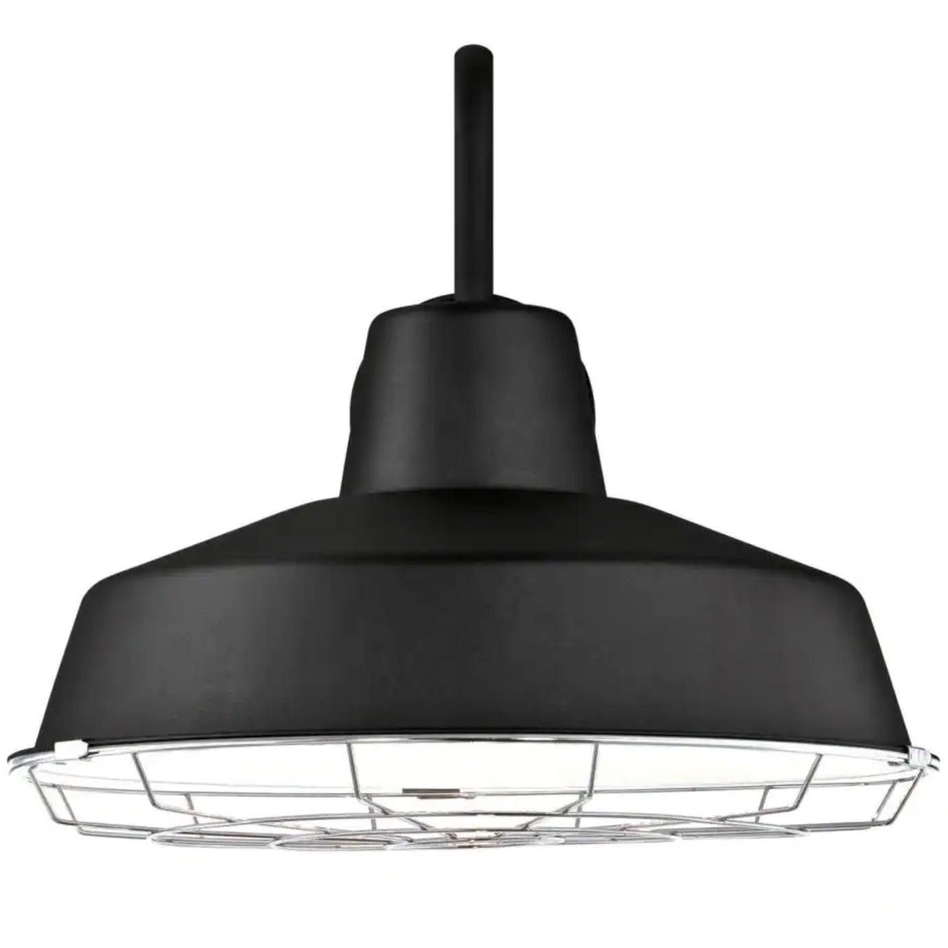 Westinghouse Academy 1-Light Textured Black Outdoor Integrated LED Wall Lantern Sconce