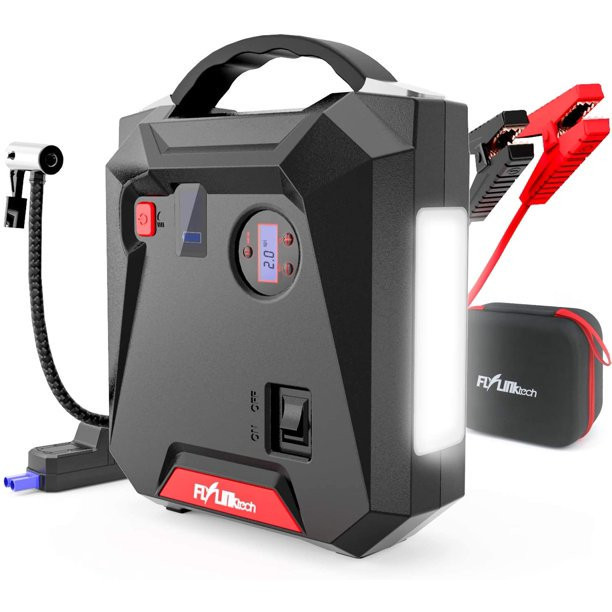 Flylinktech CF700 Car Jump Starter Booster 2500A Peak 24000mAh Battery
