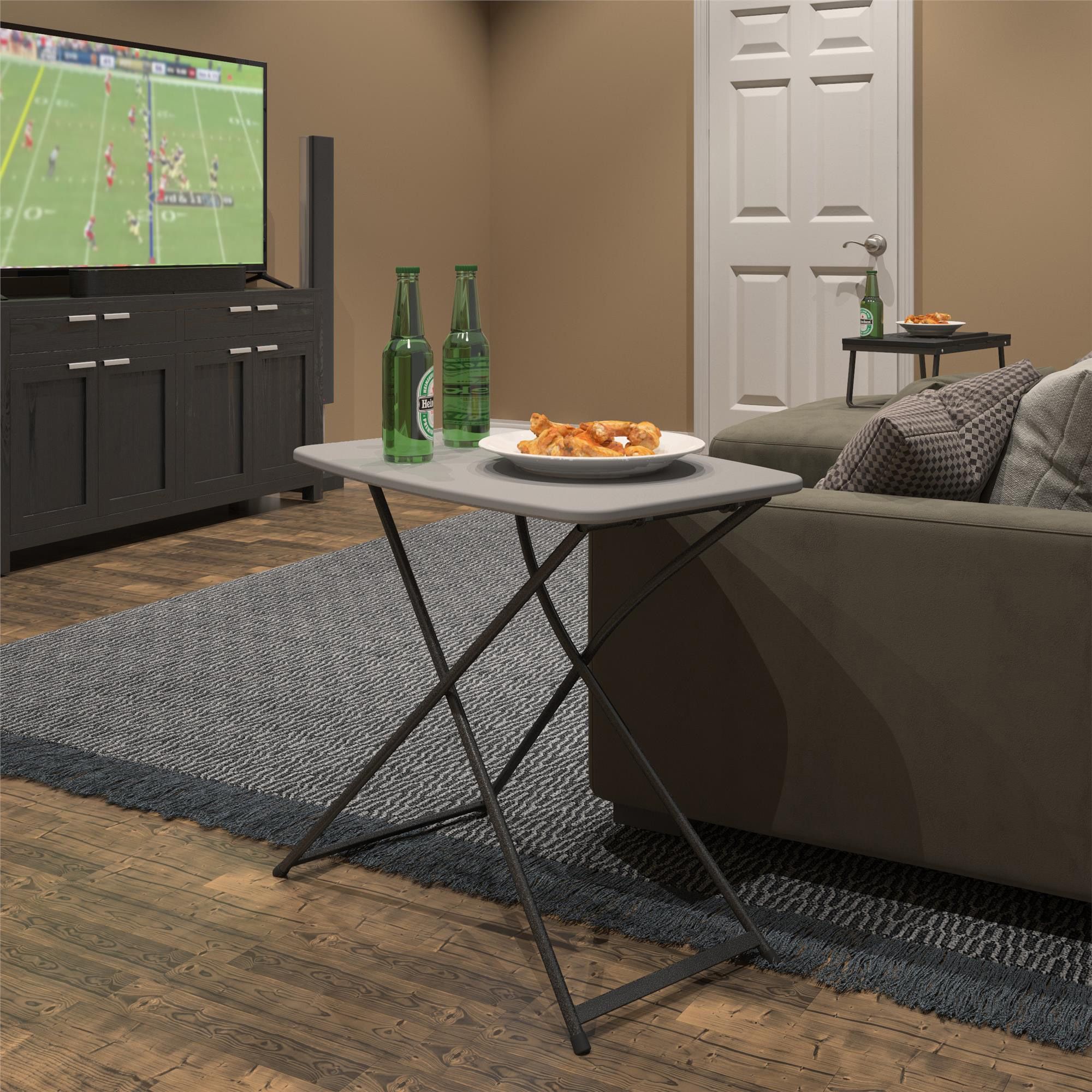 Cosco Personal Folding Activity Table 2-Pack. Gray