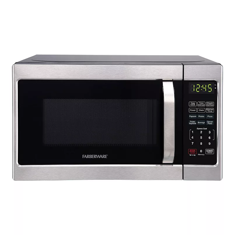 Farberware Classic 700-Watt Microwave Oven. Gray