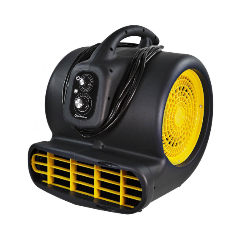 Comfort Zone 1/2 HP High Velocity Air Mover Carpet Dryer Blower Fan with Timer