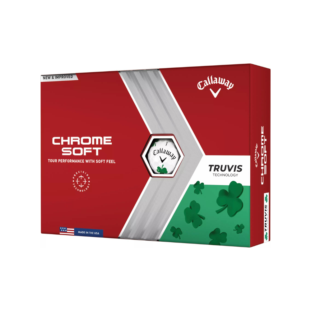 Callaway 2022 Chrome Soft Truvis Shamrock Golf Balls