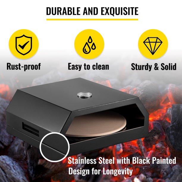 Vevor Outdoor Pizza Oven. Stainless Steel Camp Pizza Oven With Set Of Professional Pizza Baking Tools