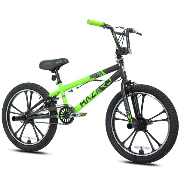 Kent Maddgear 20 In. Hazard Mag Wheel Boy-s Bike. Green And Black