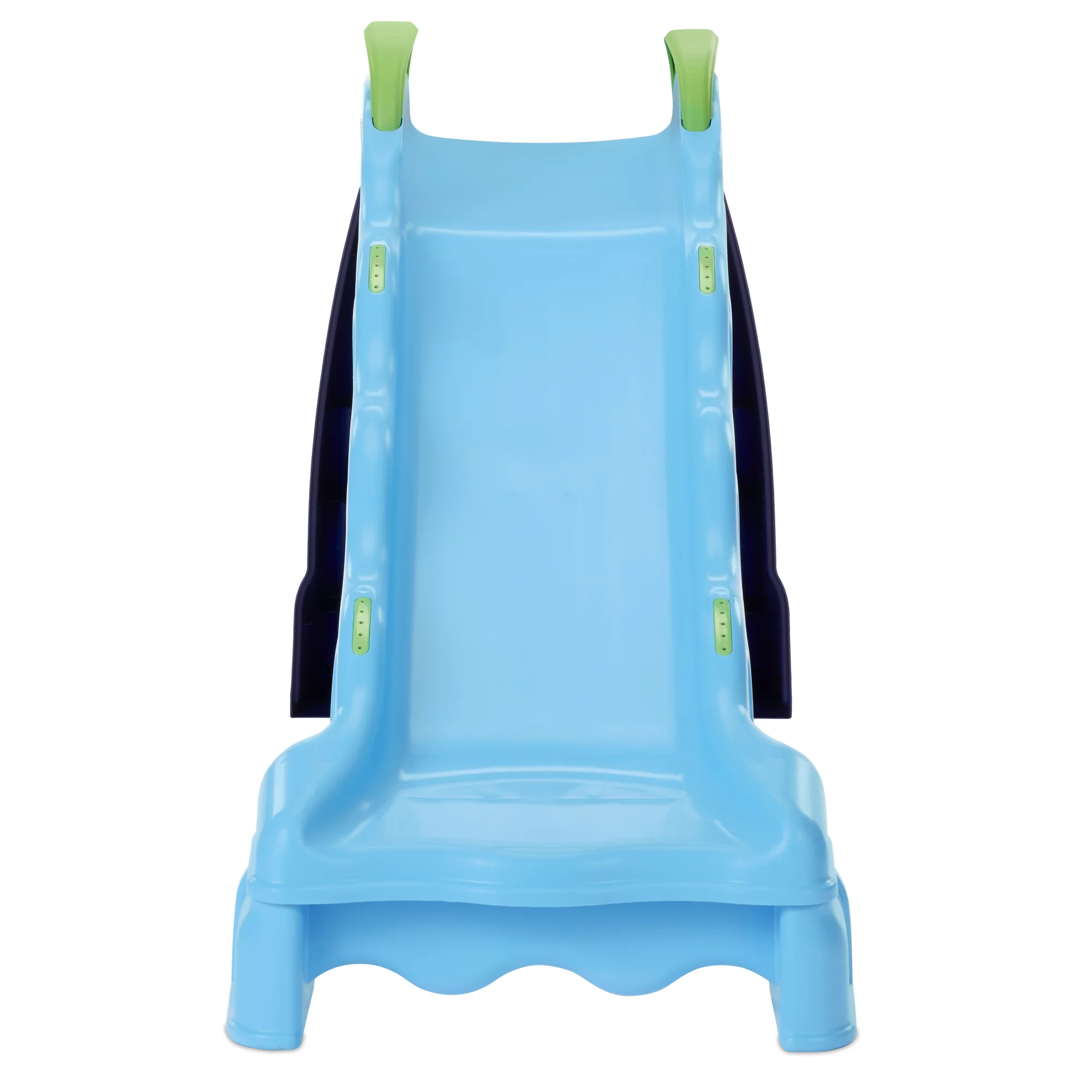 Little Tikes 2-in-1 Outdoor-Indoor Wet or Dry Slide Playground Slide with Folding For Easy Storage. Blue
