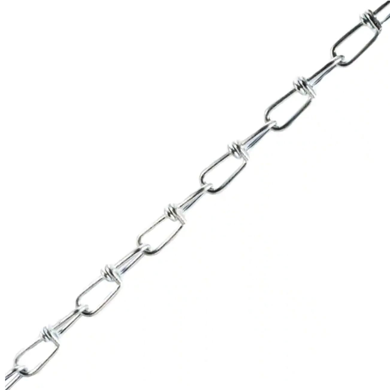 Everbilt #2/0 x 175 ft. Zinc Plated Steel Double Loop Chain