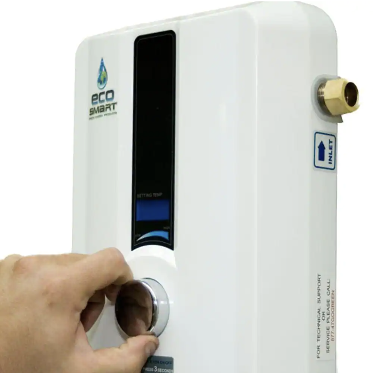 EcoSmart ECO 11 Tankless Electric Water Heater 13 kW 240 V