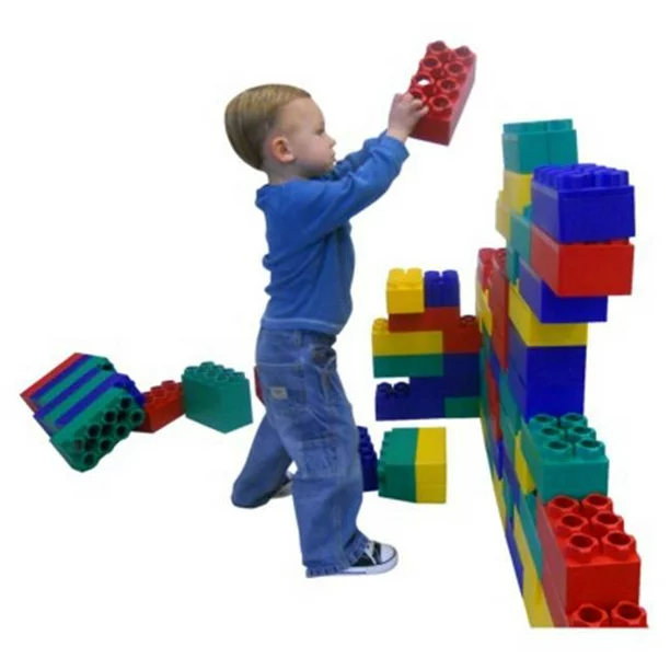 Kid-s Adventure Jumbo Blocks Standard 00263-1 Building Set (96 Pieces)