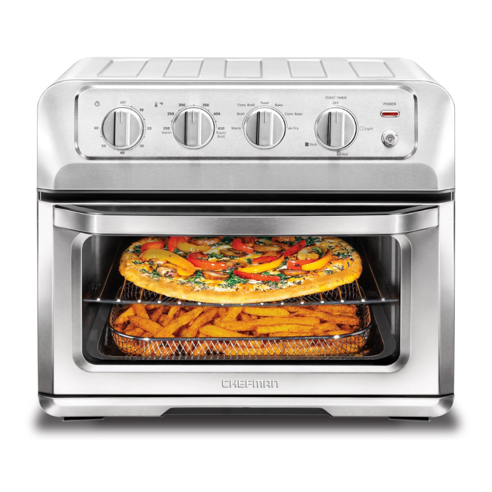 Chefman Air Fryer Toaster Oven XL 20l. Healthy Cooking & User Friendly. Analog