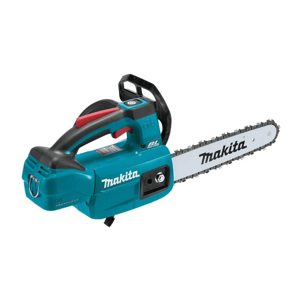 Makita XCU06Z 18V LXT Lithium-Ion Brushless Cordless 10″ Top Handle Chain Saw. Tool Only