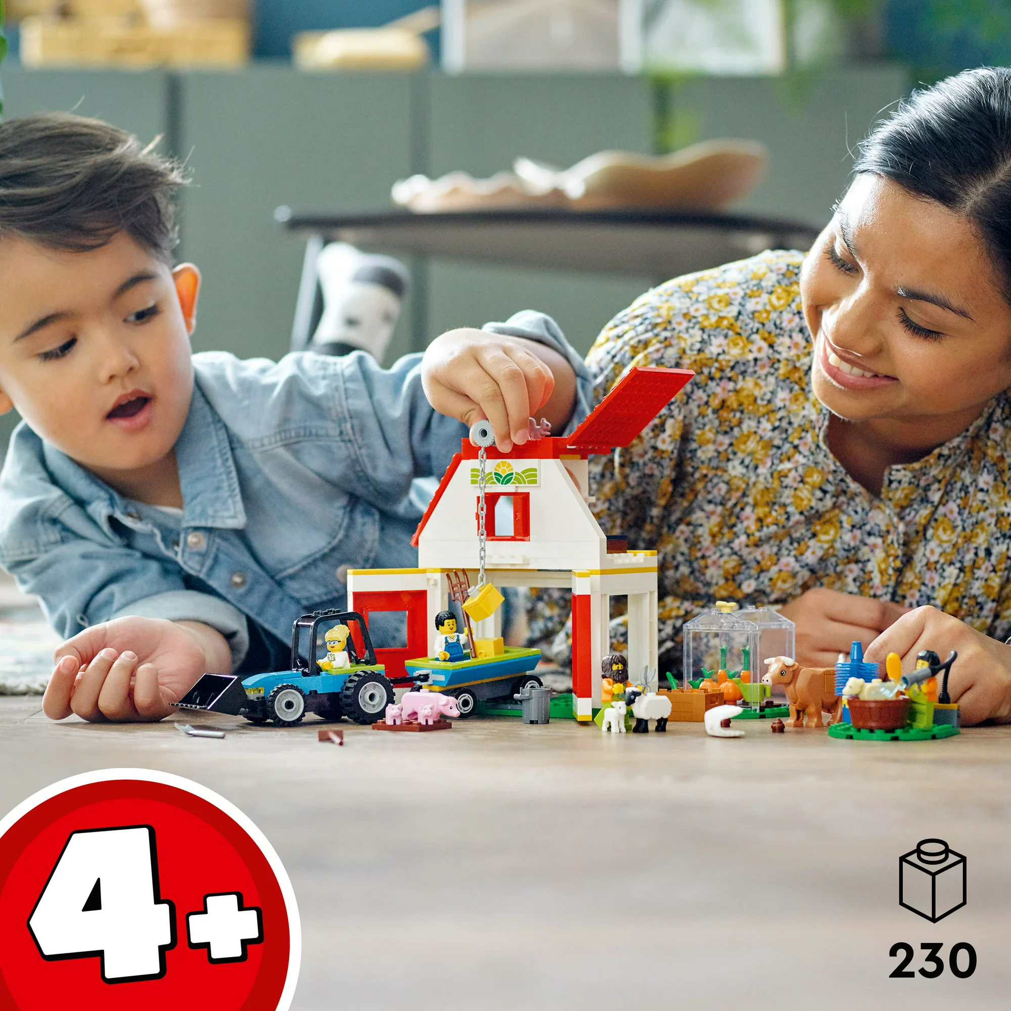 Lego City Barn & Farm Animals 60346 Building Set