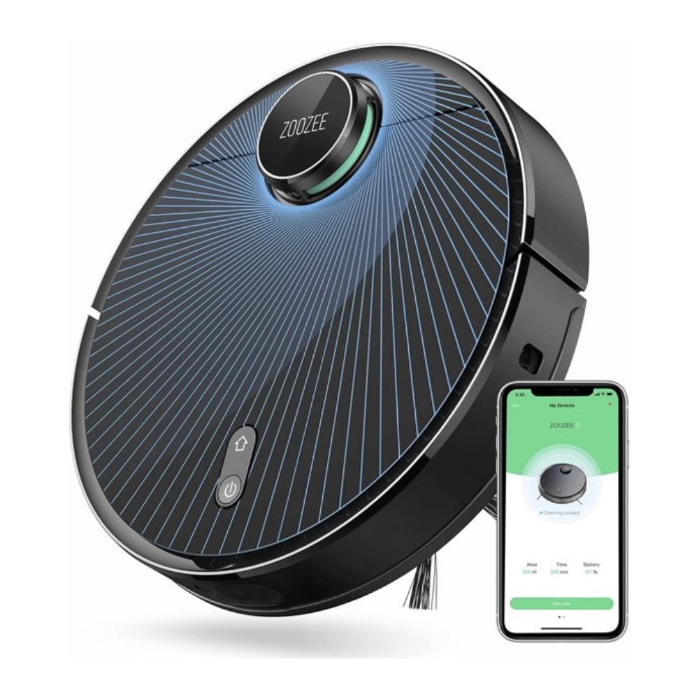 Zoozee Z70 Robot Vacuum And Mop. 3500 Pa Suction. 240 Min Runtime