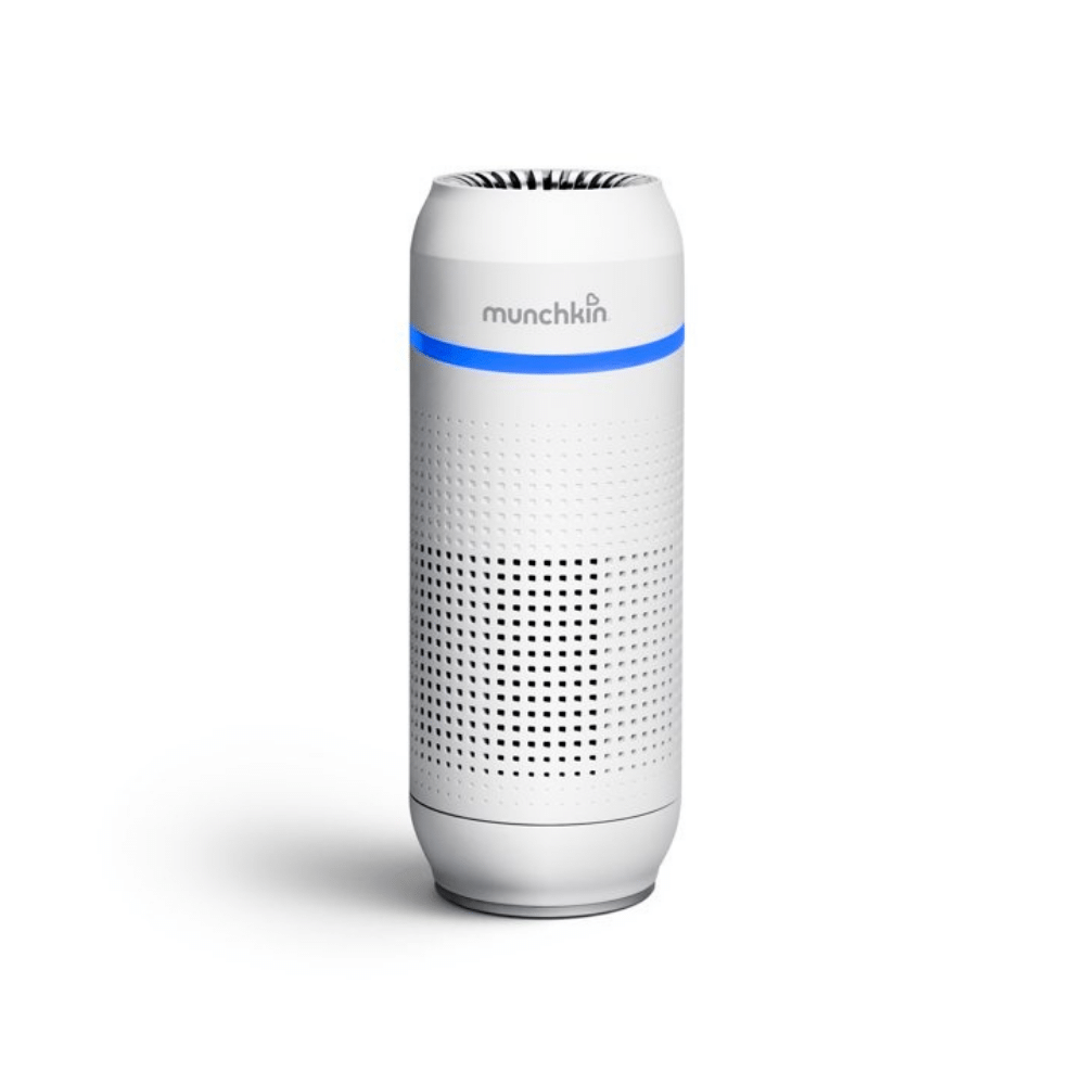 Munchkin Portable Air Purifier. 4-Stage True HEPA Filtration System. Purifier + 1 Refill