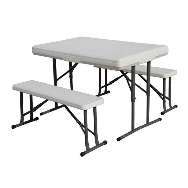 Stansport Heavy-Duty Picnic Table And Bench Set