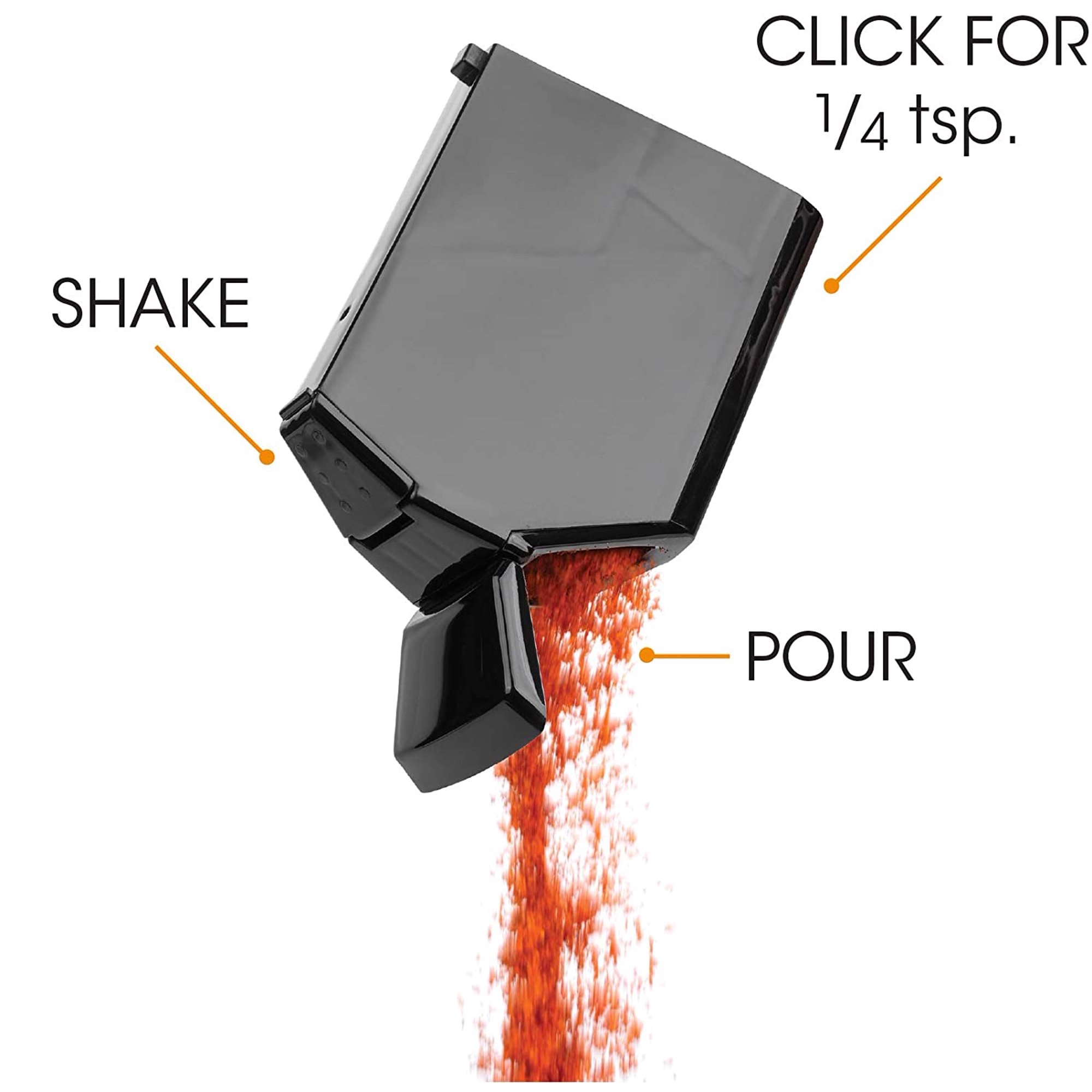 KitchenArt 25003 Select-A-Spice Auto-Measure Carousel. Black