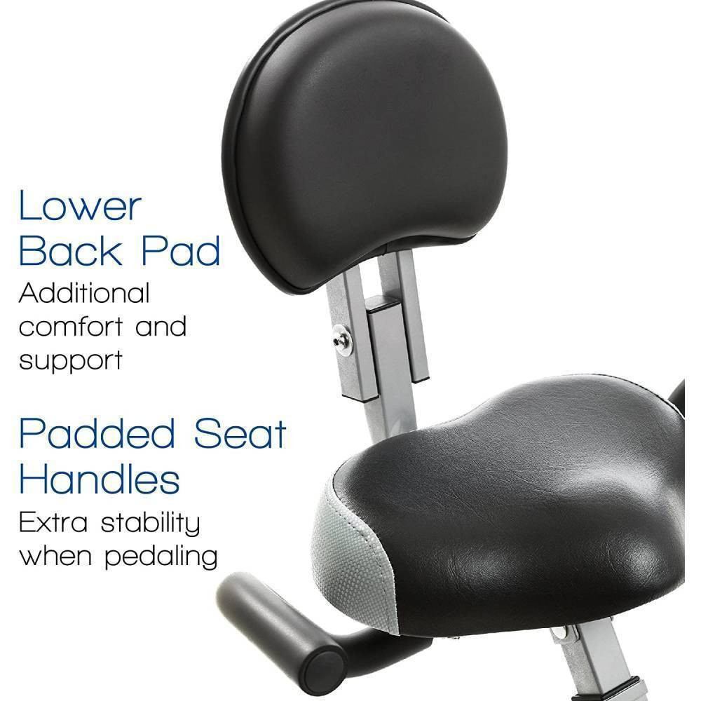 XTerra Fitness FB350 Folding Exercise Bike. Silver