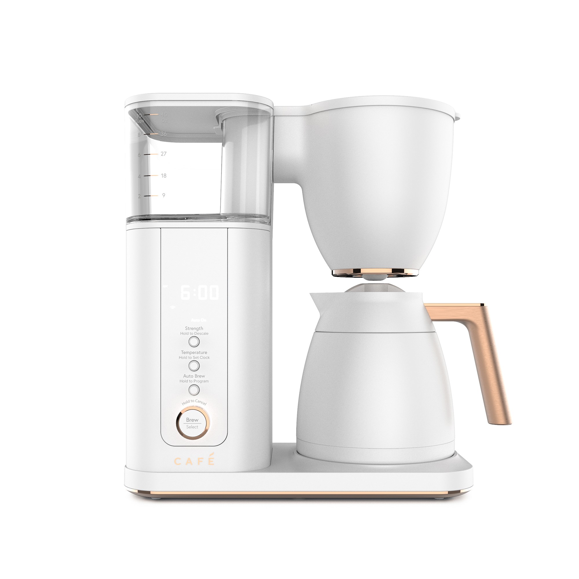 Caf  Specialty Drip Coffee Maker. White