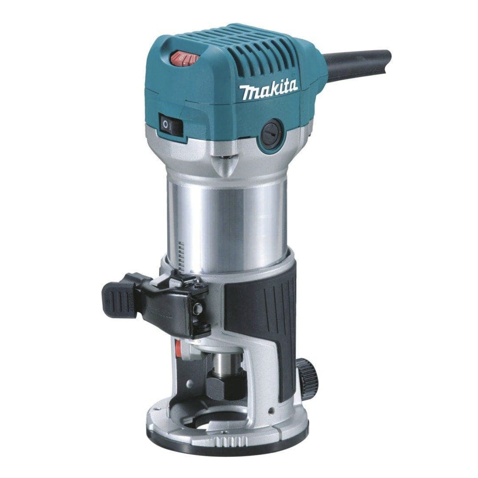 Makita 6.5 Amp 1-1/4 HP Corded Fixed Base Variable Speed Compact Router With Quick-Release