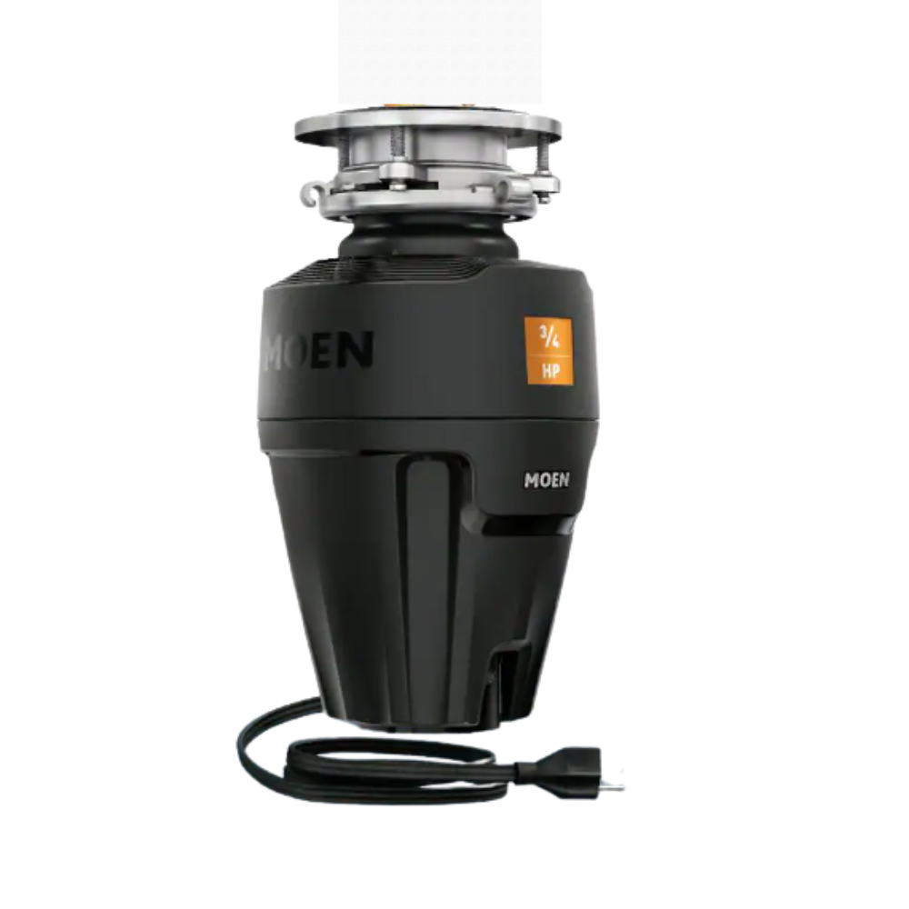 Moen Host Series 3/4 HP Continuous Feed Space Saving Garbage Disposal with Sound Reduction and Universal Mount (2-Pack)