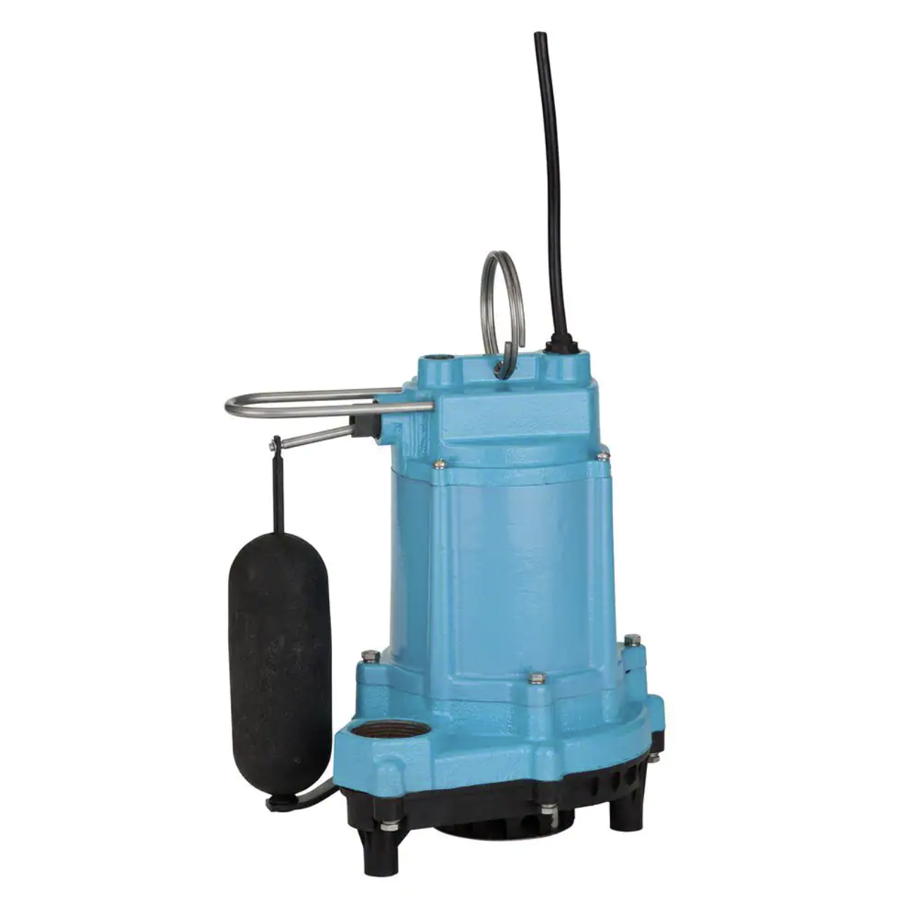 Little Giant 6EC-CIA-SFS 1/3 HP Submersible Cast Iron Effluent Pump with Plastic Base