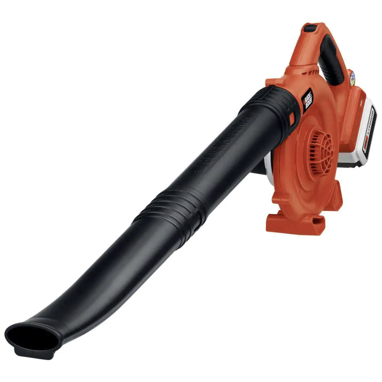 Black + Decker 40V MAX 120MPH 90CFM Cordless Battery Powered Handheld Leaf Blower with (1) 1.5Ah Battery & Charger (LSW36)