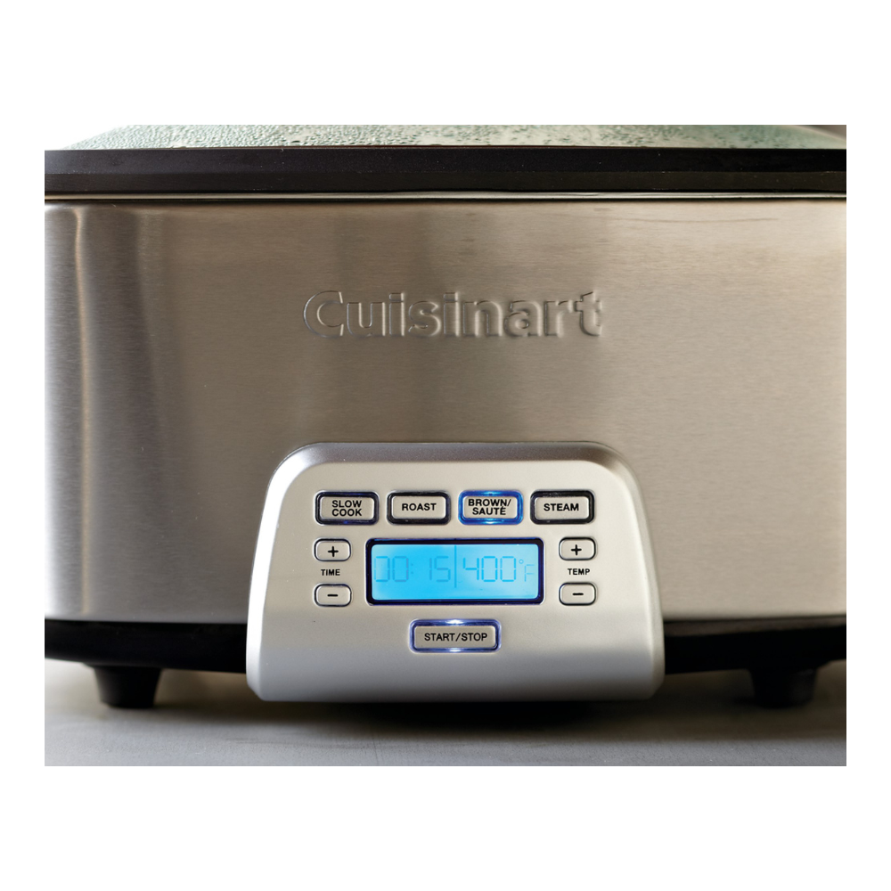 Multi-Cooker. Stainless Steel. 7-Qt.