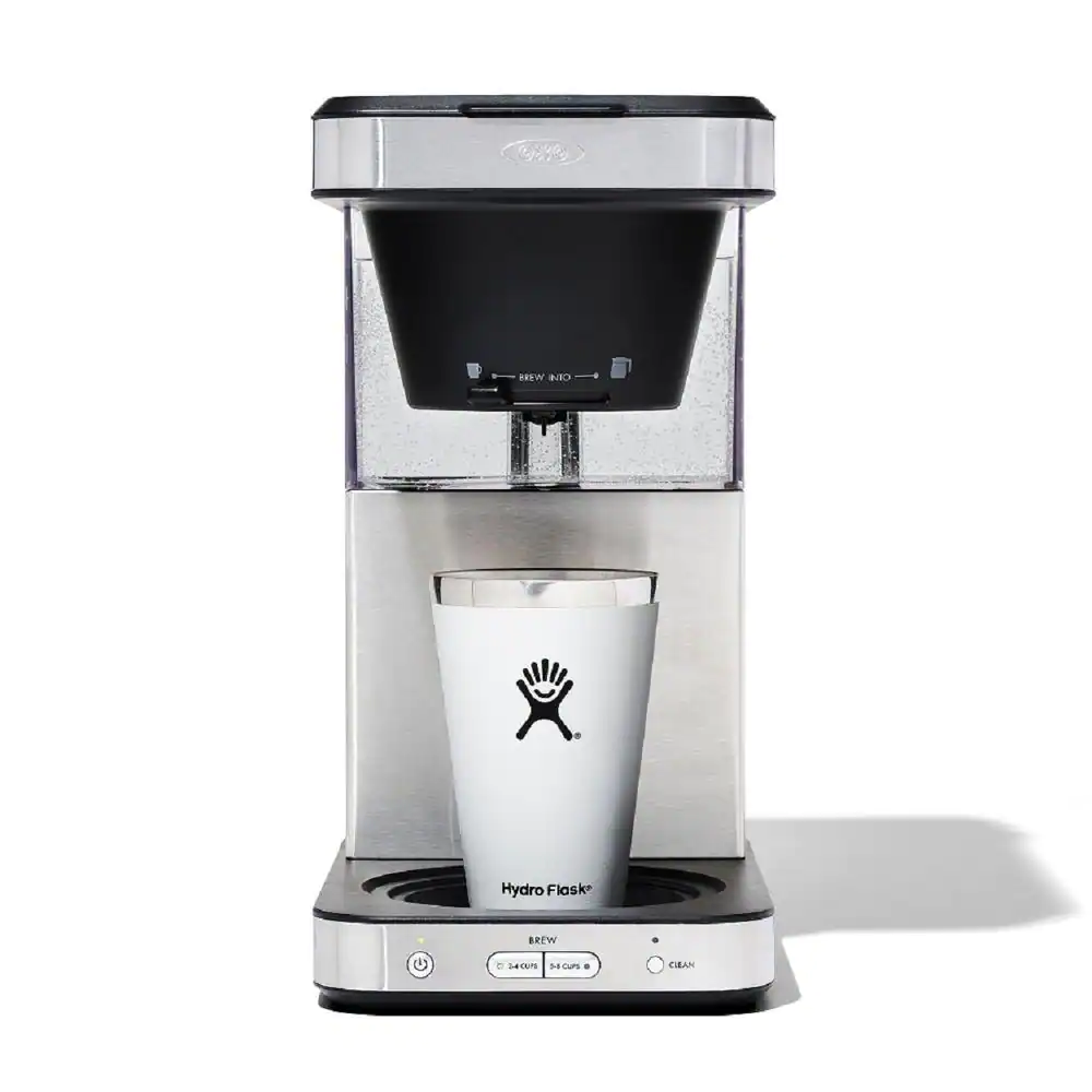 OXO 8-Cup Stainless Steel Brew Coffee Maker with Single-Serve Capability