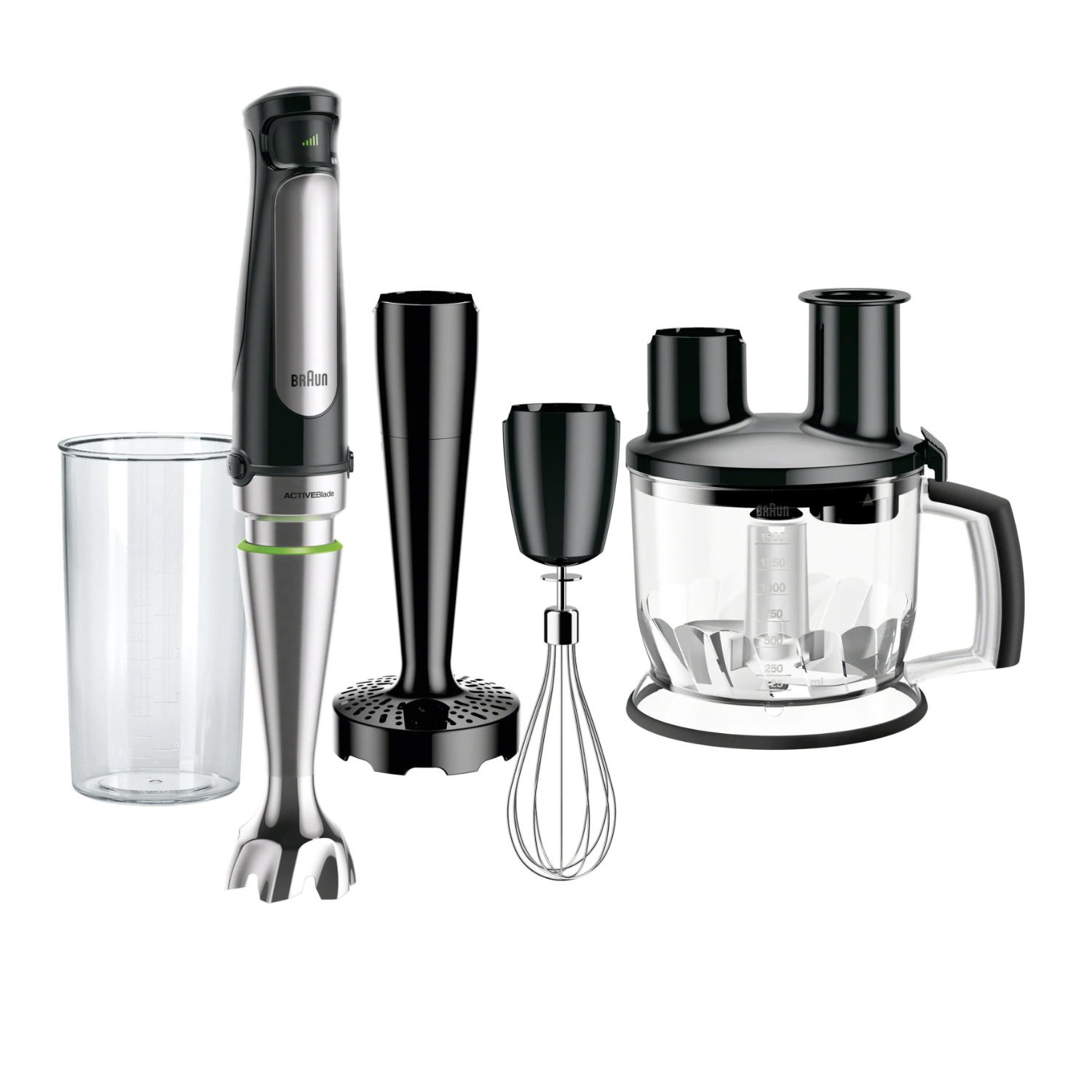 Braun MultiQuick MQ7077X SmartSpeed SS Immersion Hand Blender