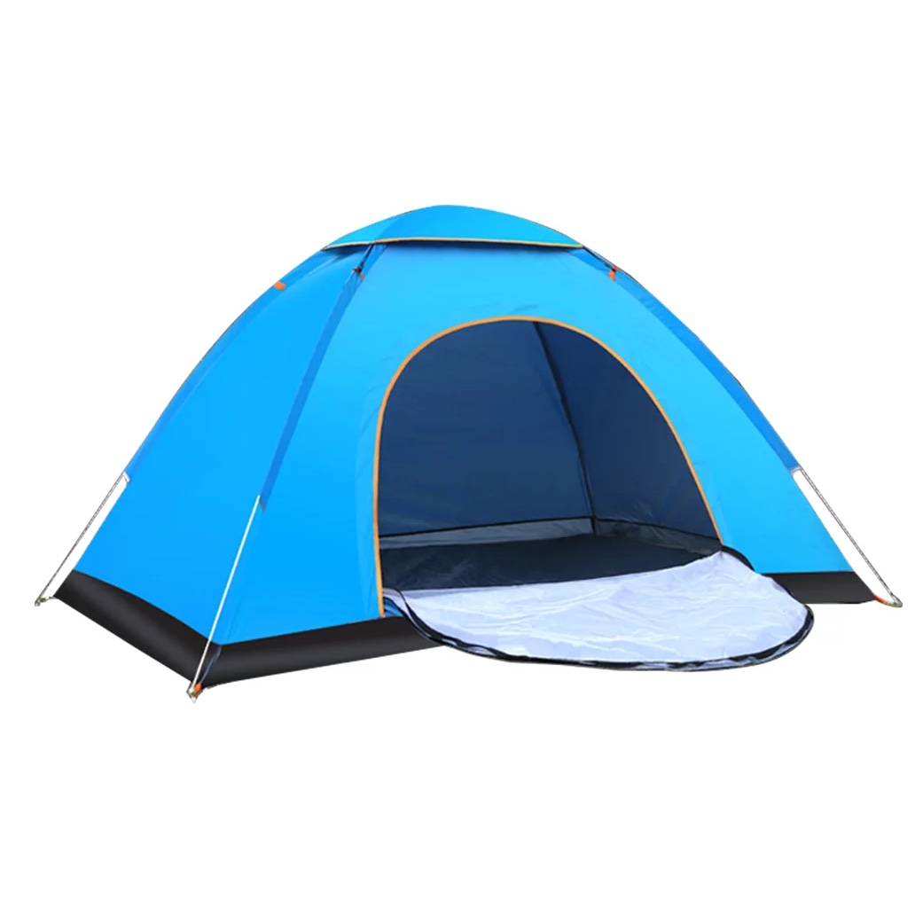 Mighty Rock Instant Automatic Pop up Camping Tent for 1-2 Persons. Blue