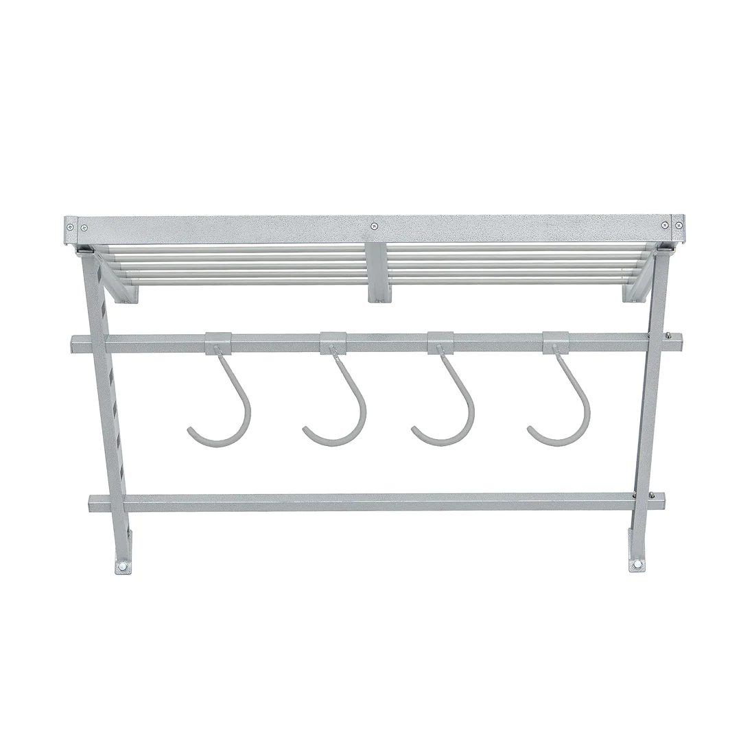 Garage Essentials 220862 32-In Wide Wall Mounted Storage Rack With 4 Bike Hooks