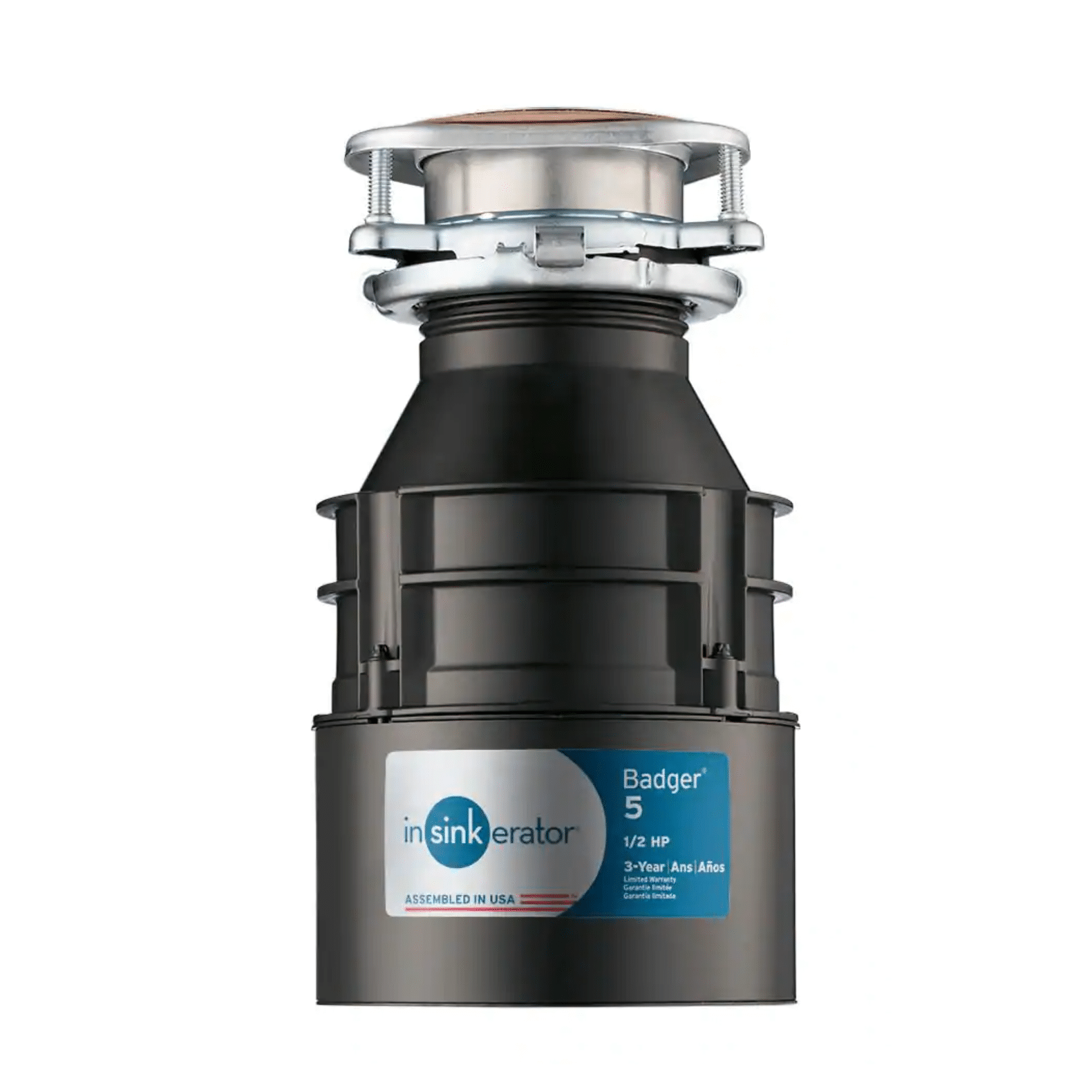 InSinkErator Badger 5 Standard Series 1/2 HP Continuous Feed Garbage Disposal