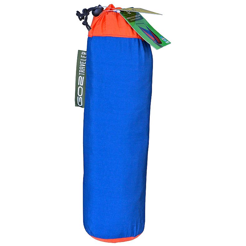 Algoma GO2 Traveler Portable Camping Chair. Blue Orange