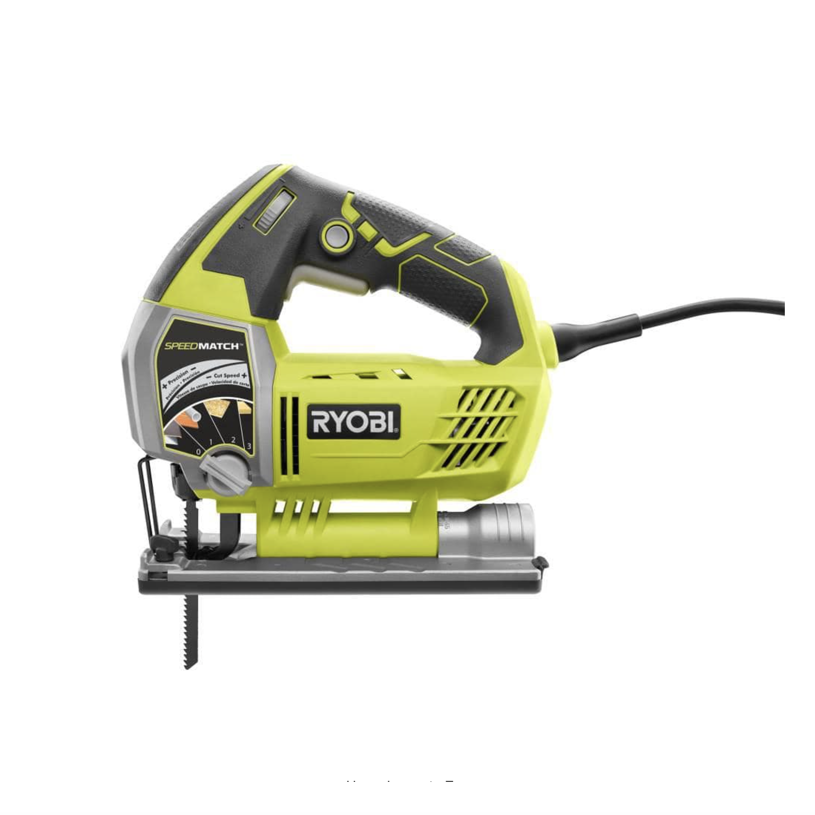 Ryobi 6.1 Amp Corded Variable Speed Orbital Jig Saw With Speedmatch Technology