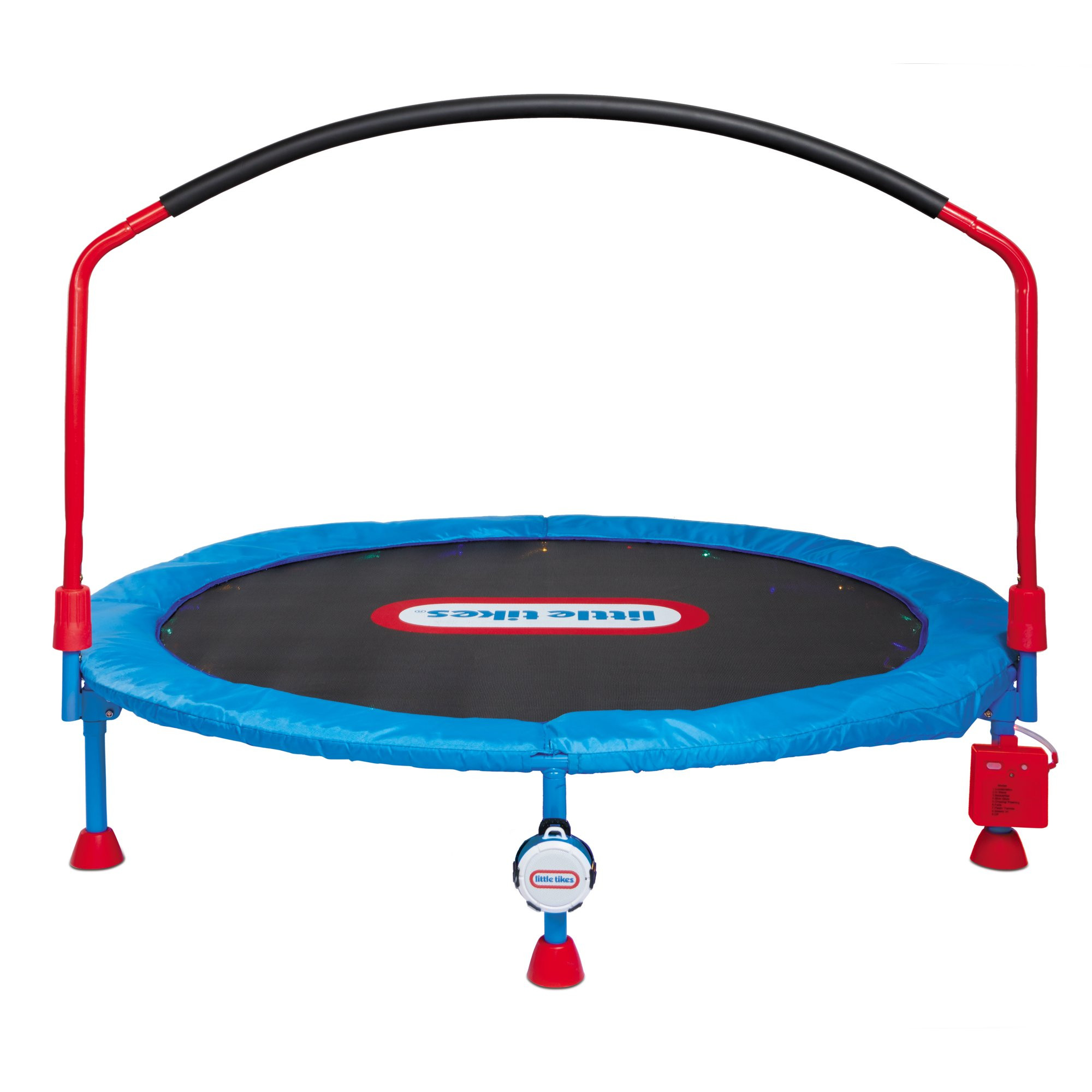 Little Tikes 4.5-ft. Lights ‘n Music Trampoline. and Bluetooth Connectivity