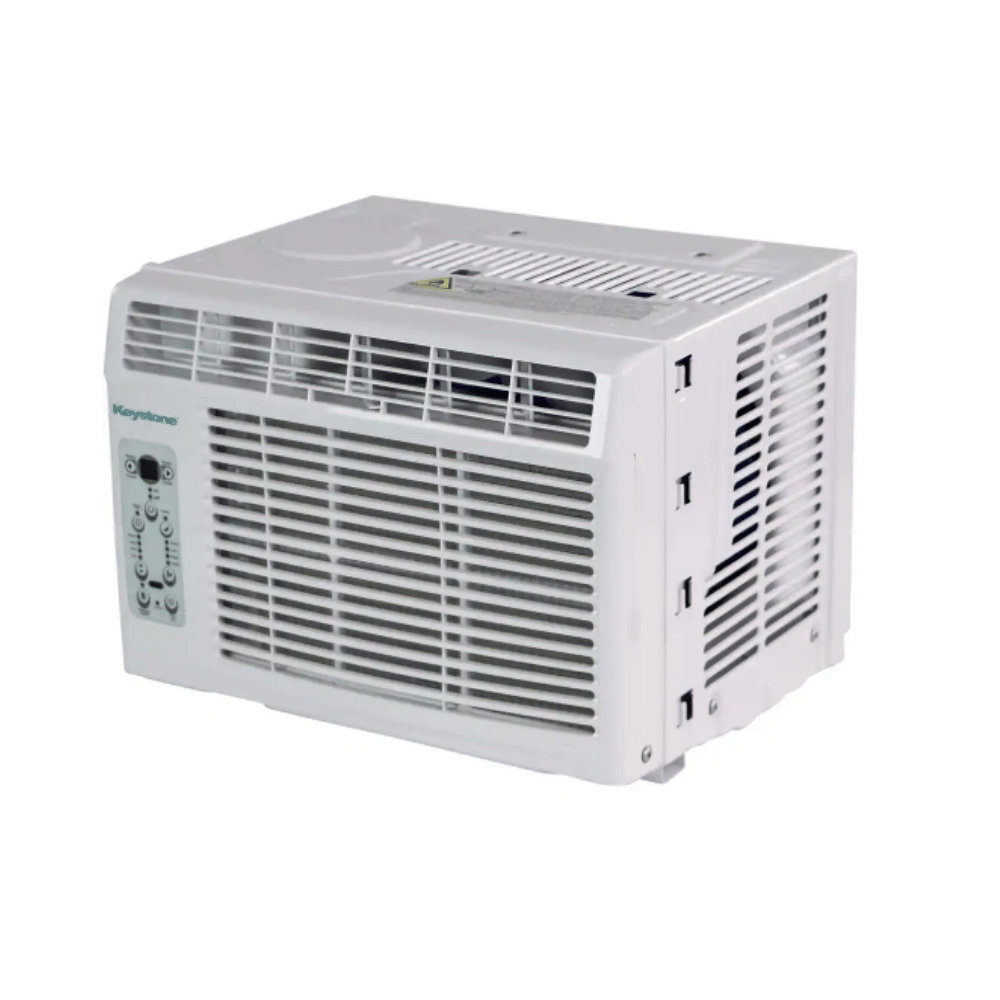 Keystone 5.000 BTU Window-Mounted Air Conditioner. White. KSTAW05BE
