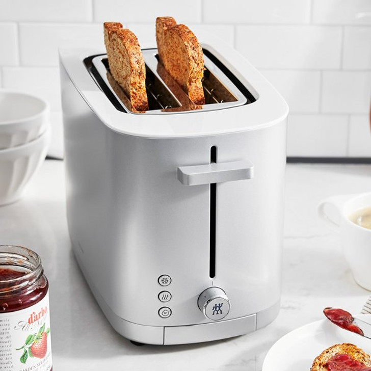 Zwilling Enfinigy 2-Slice Toaster. Gray