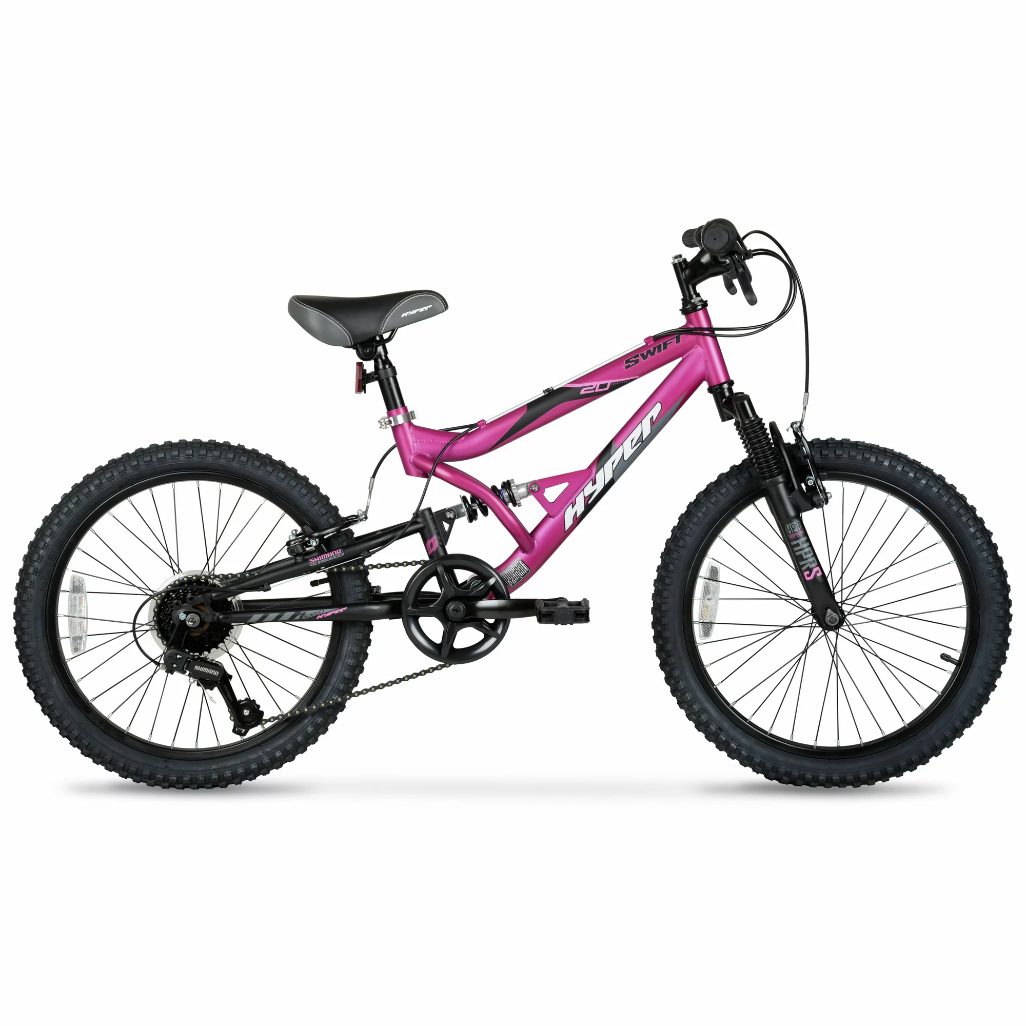 Hyper Bicycle 20 In. Girls Swift Mountain Bike. Magenta