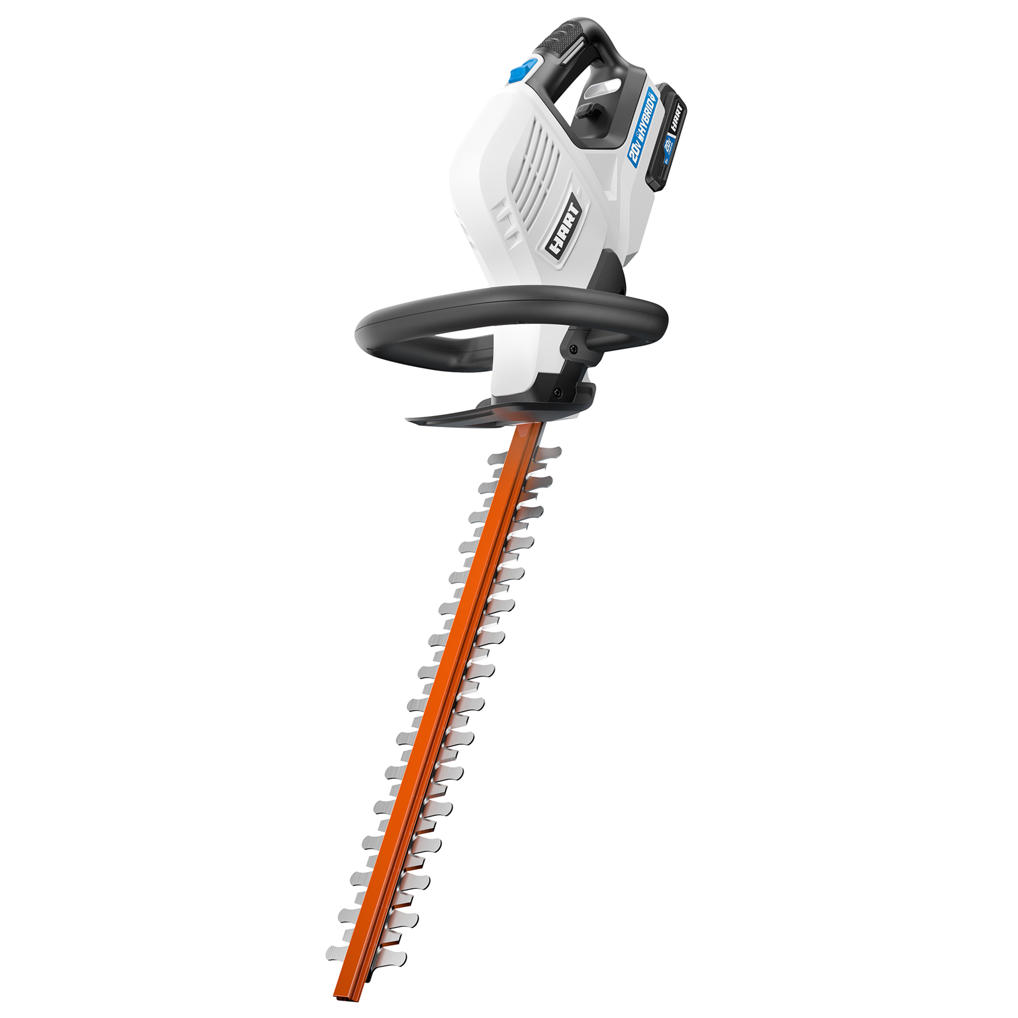 Hart HGHHT011 20-Volt Cordless Hybrid 18-inch Hedge Trimmer Kit. (1) 2.0Ah Lithium-Ion Battery