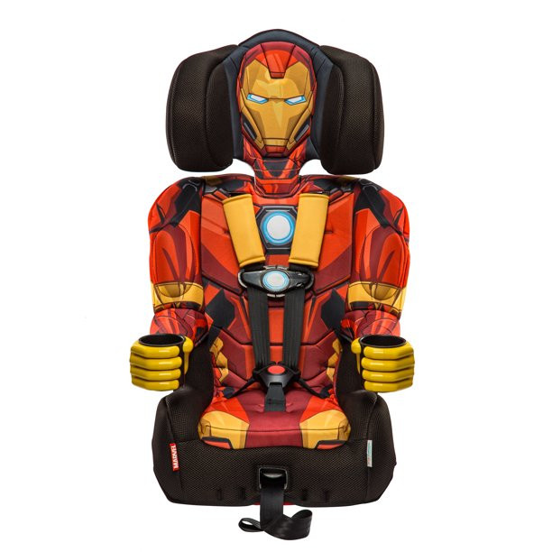 KidsEmbrace Combination Harness Booster Car Seat. Marvel Avengers Iron Man