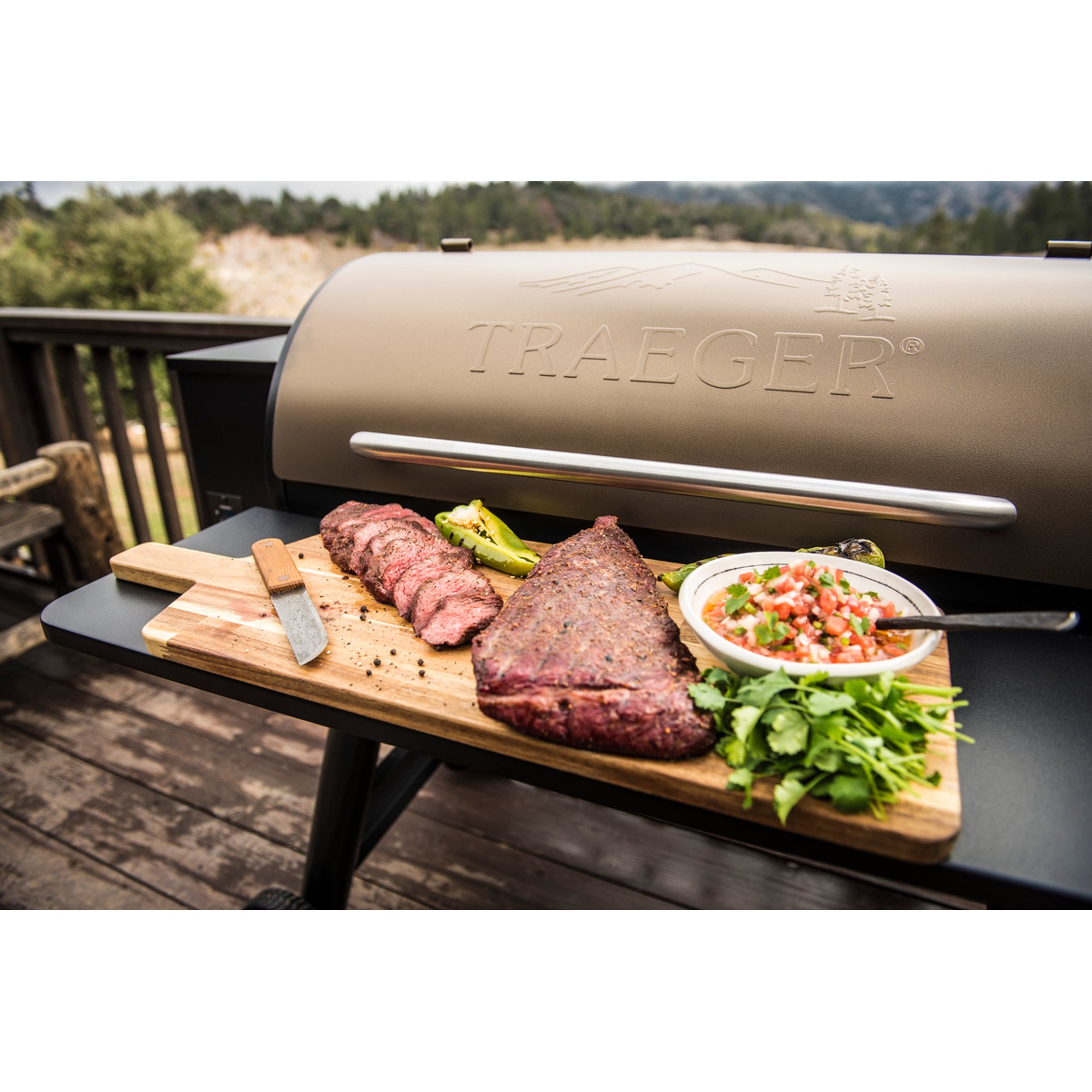 Traeger Pellet Grills Folding Front Shelf. Pro 34