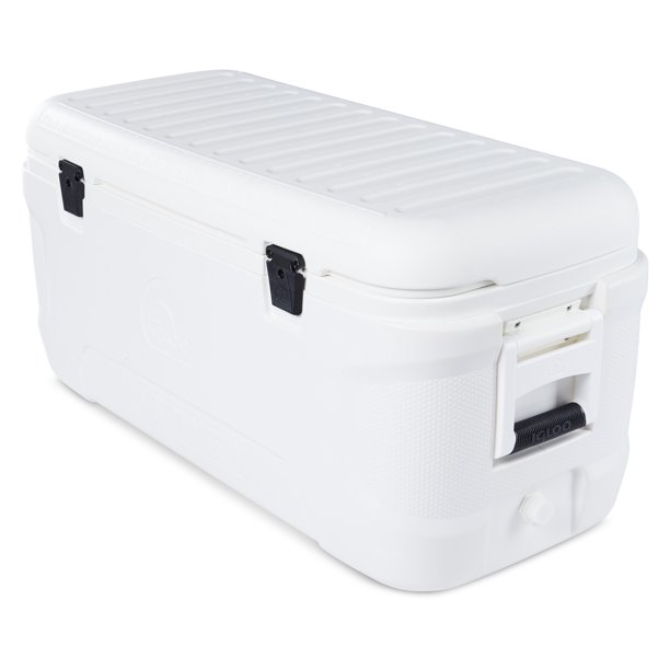 Igloo 120 qt. 5-Day Marine Ice Chest Cooler. White