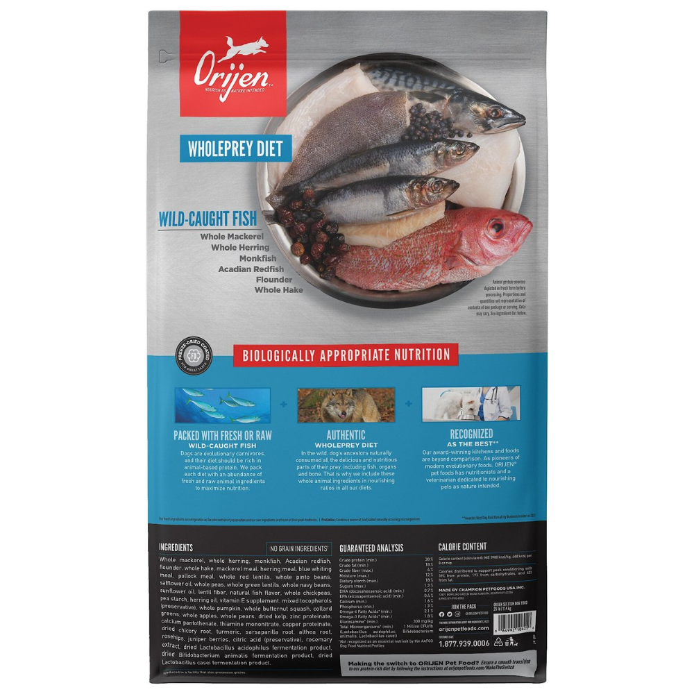 Orijen Six Fish Grain-Free Dry Dog Food