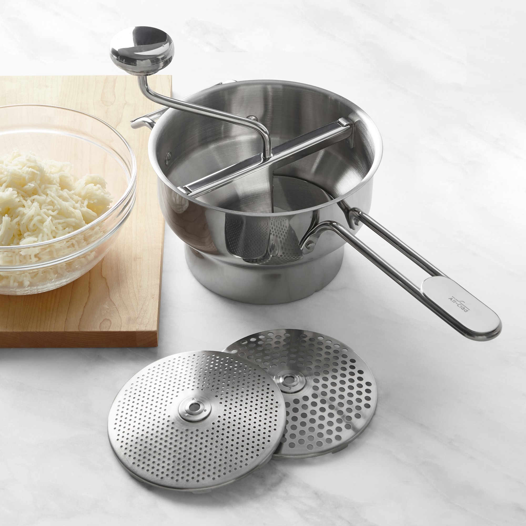 All-Clad Food Mill. 7-cup cap.