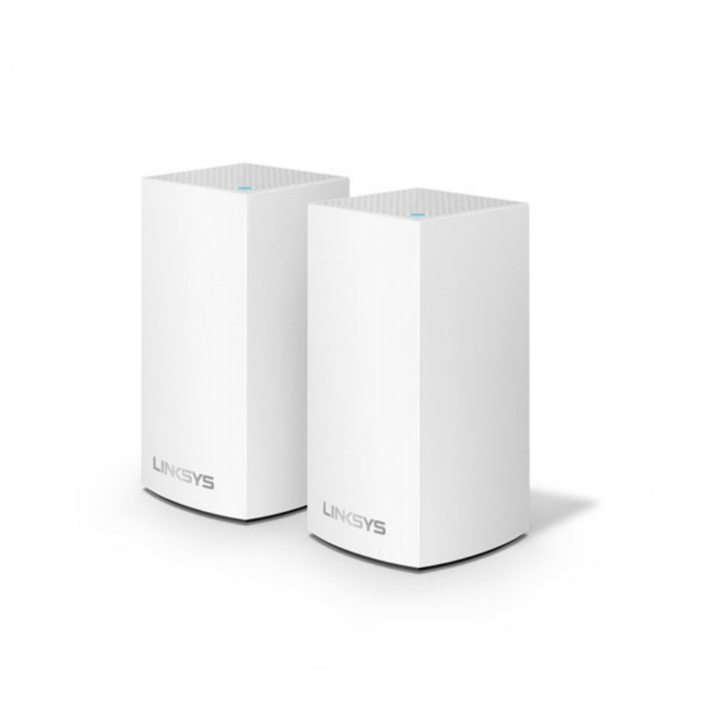 Linksys Velop Dual Band Intelligent Mesh WiFi System. White. 2 Pack