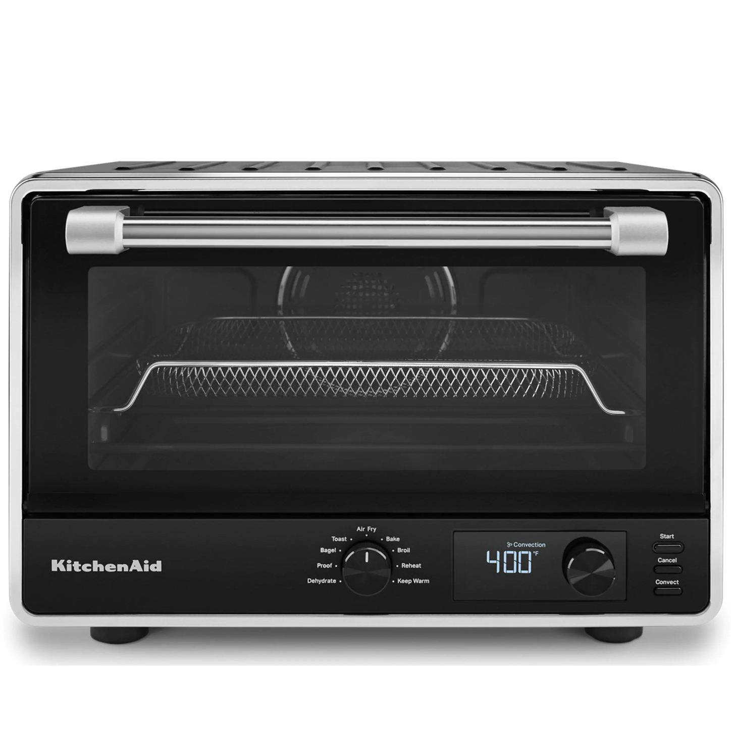 KitchenAid Digital Countertop Oven with Air Fry. Black Matte