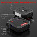 Flylinktech CF700 Car Jump Starter Booster 2500A Peak 24000mAh Battery