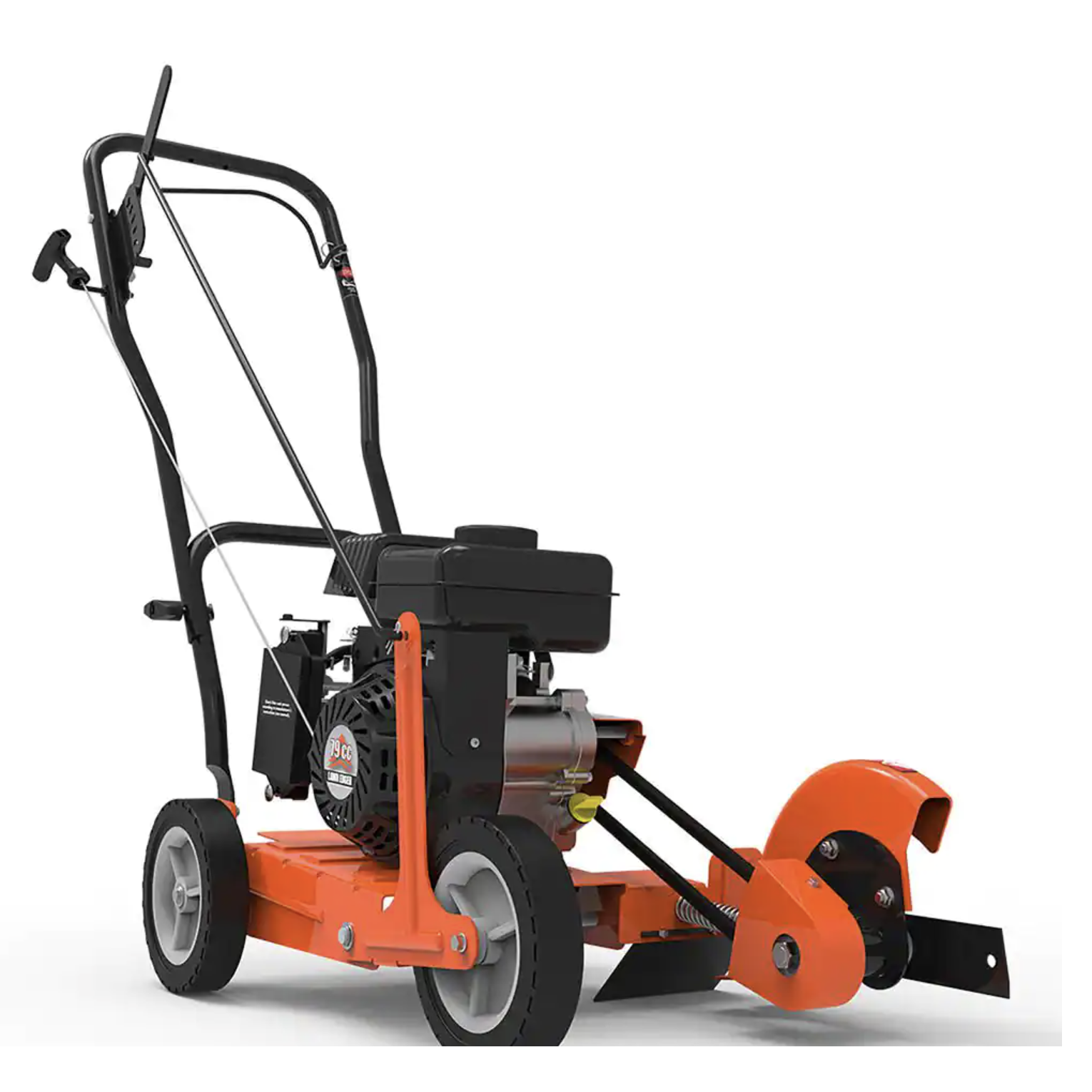 Yard Force YF7302 9 in. 79 cc Gas Powered 4-Stroke Walk Behind Landscape Edger with Extra Blade Included